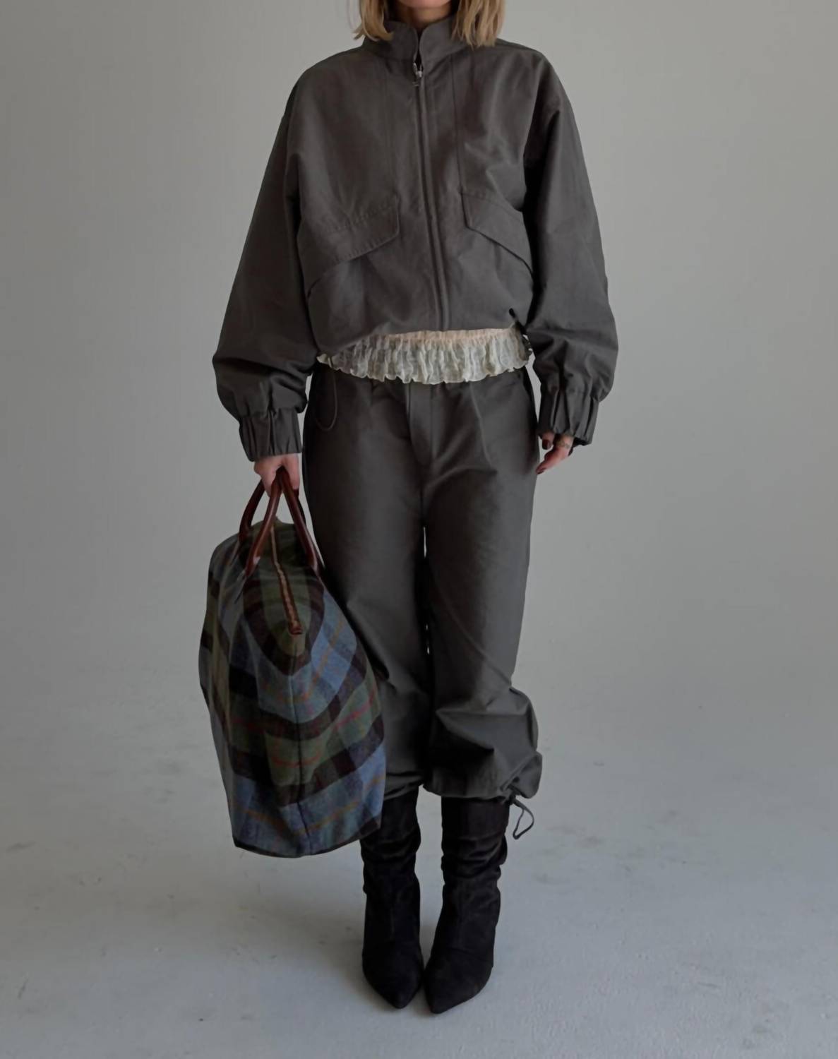 Sable Jacket In Charcoal
