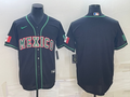 Men's 2023 World Baseball Classic Mexico Black Blank jersey
