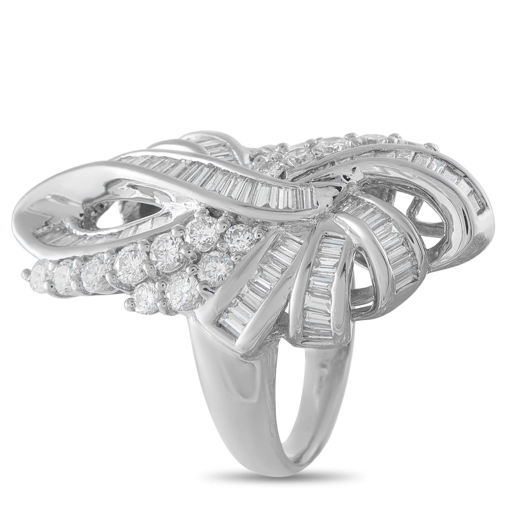 LB Exclusive Platinum 5.0ct Diamond Ring MF18-041026