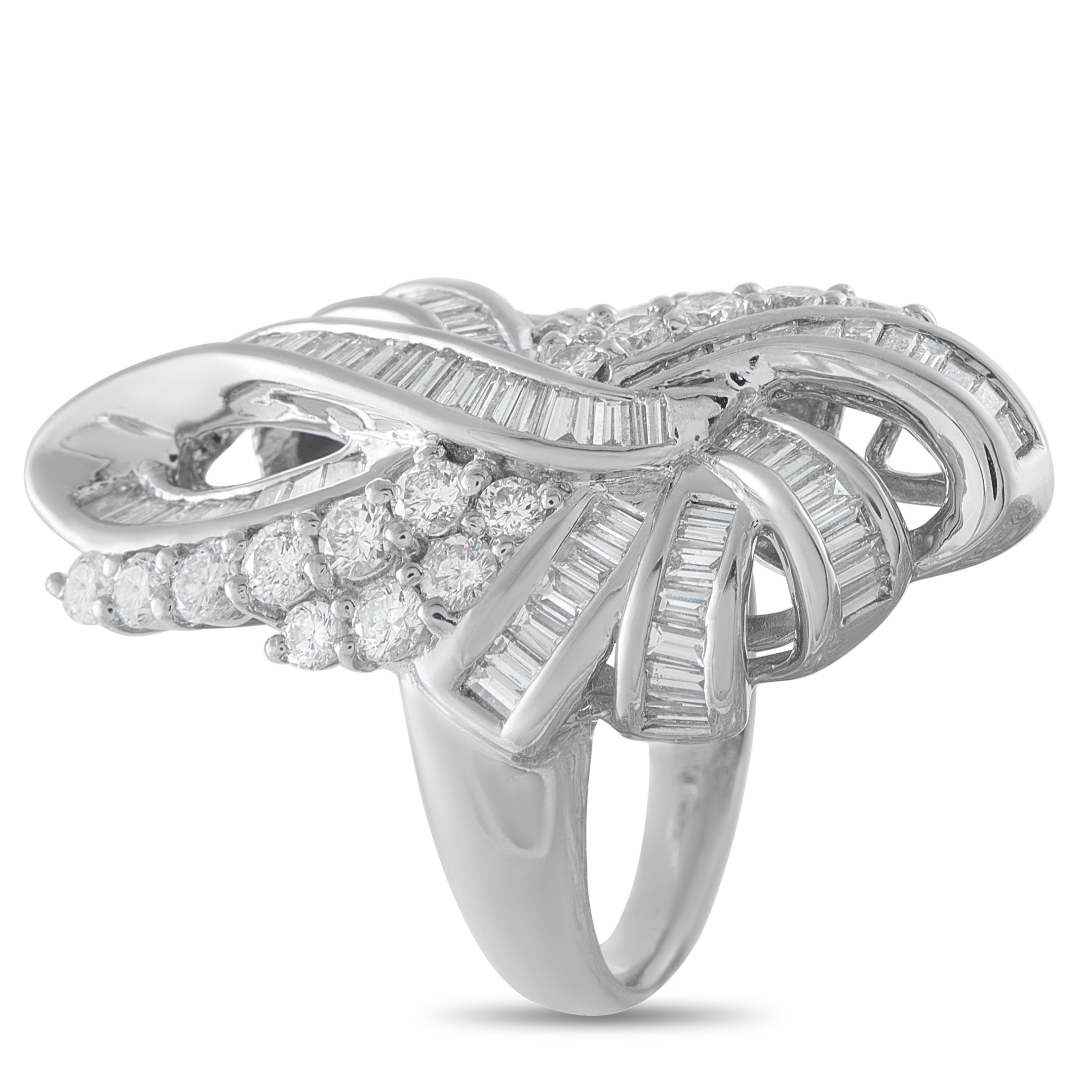 LB Exclusive Platinum 5.0ct Diamond Ring MF18-041026