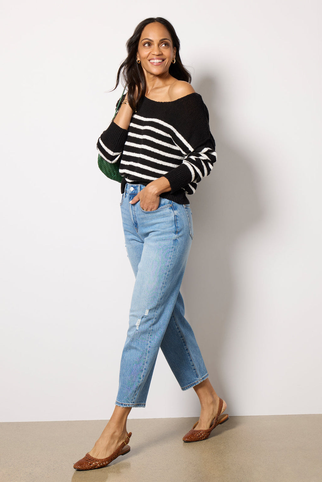Women's Naia Off Shoulder Pullover