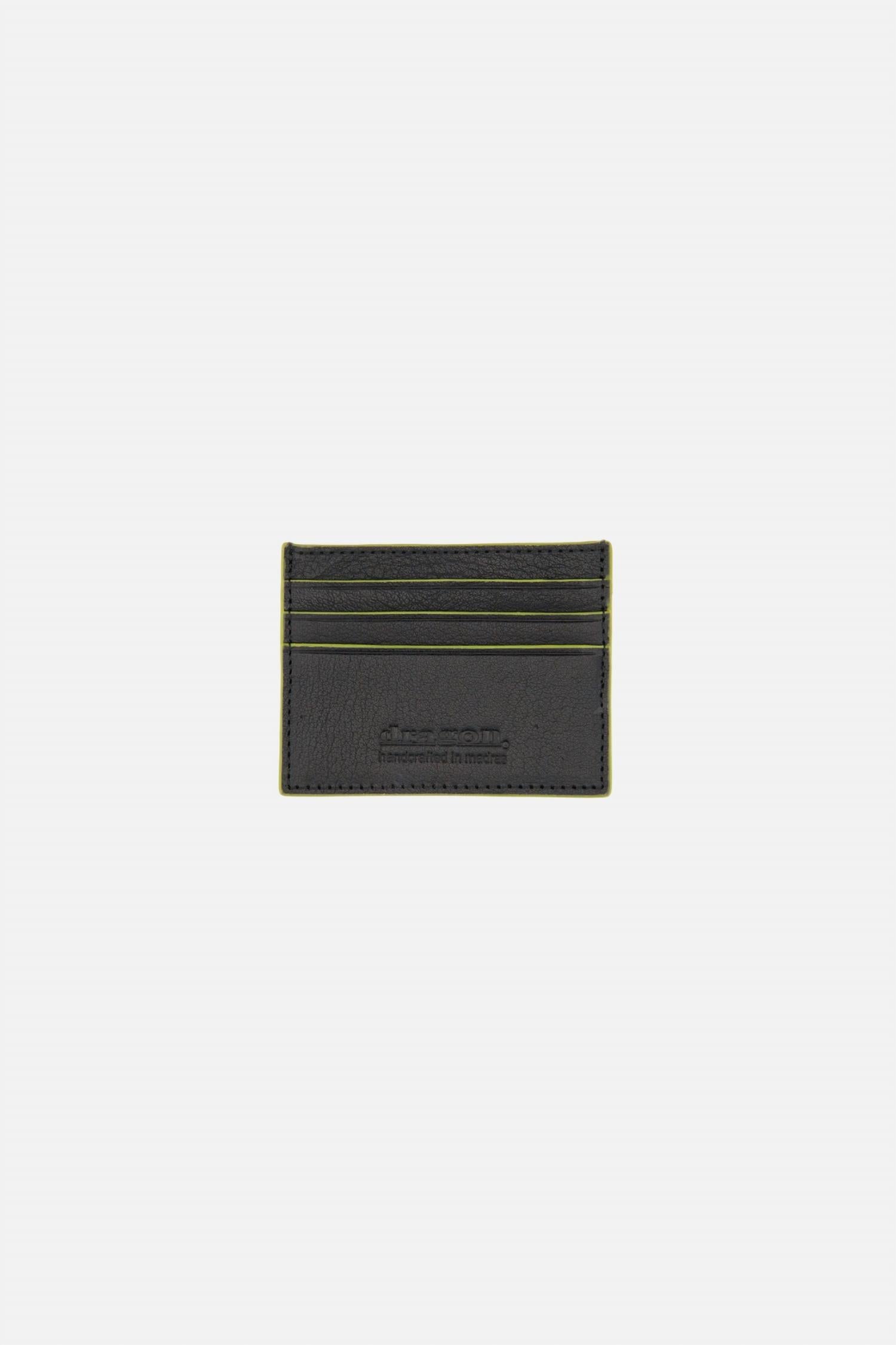 Women's Check Cardholder In Black