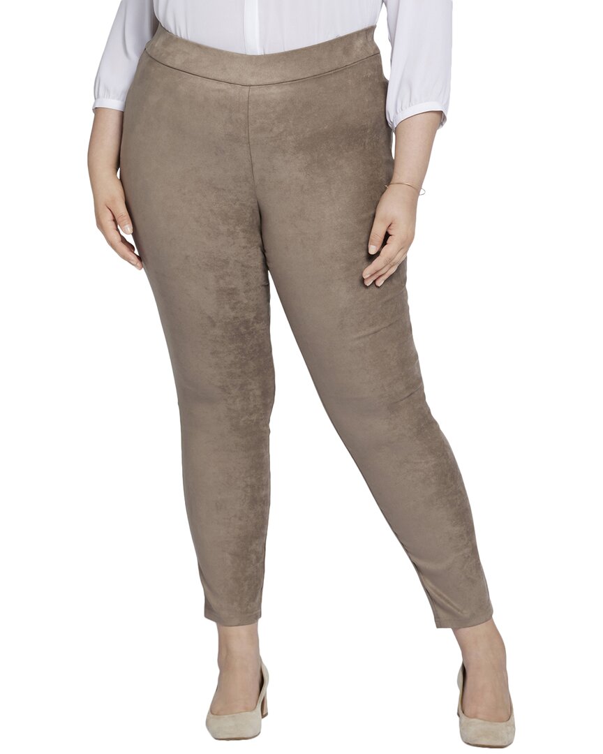 NYDJ Plus Suede Saddlewood Legging Jean