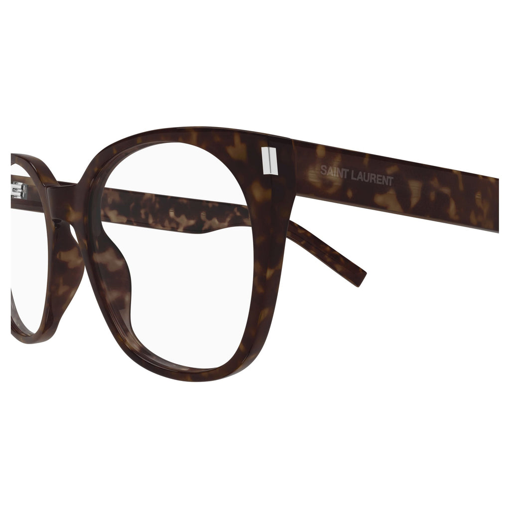 Rounded Square Sunglasses With Tortoiseshell Pattern And Silver Accents