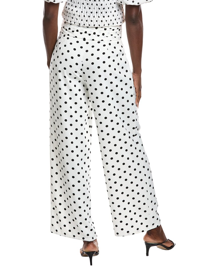 Gracia Dot Print Wide Leg Pant
