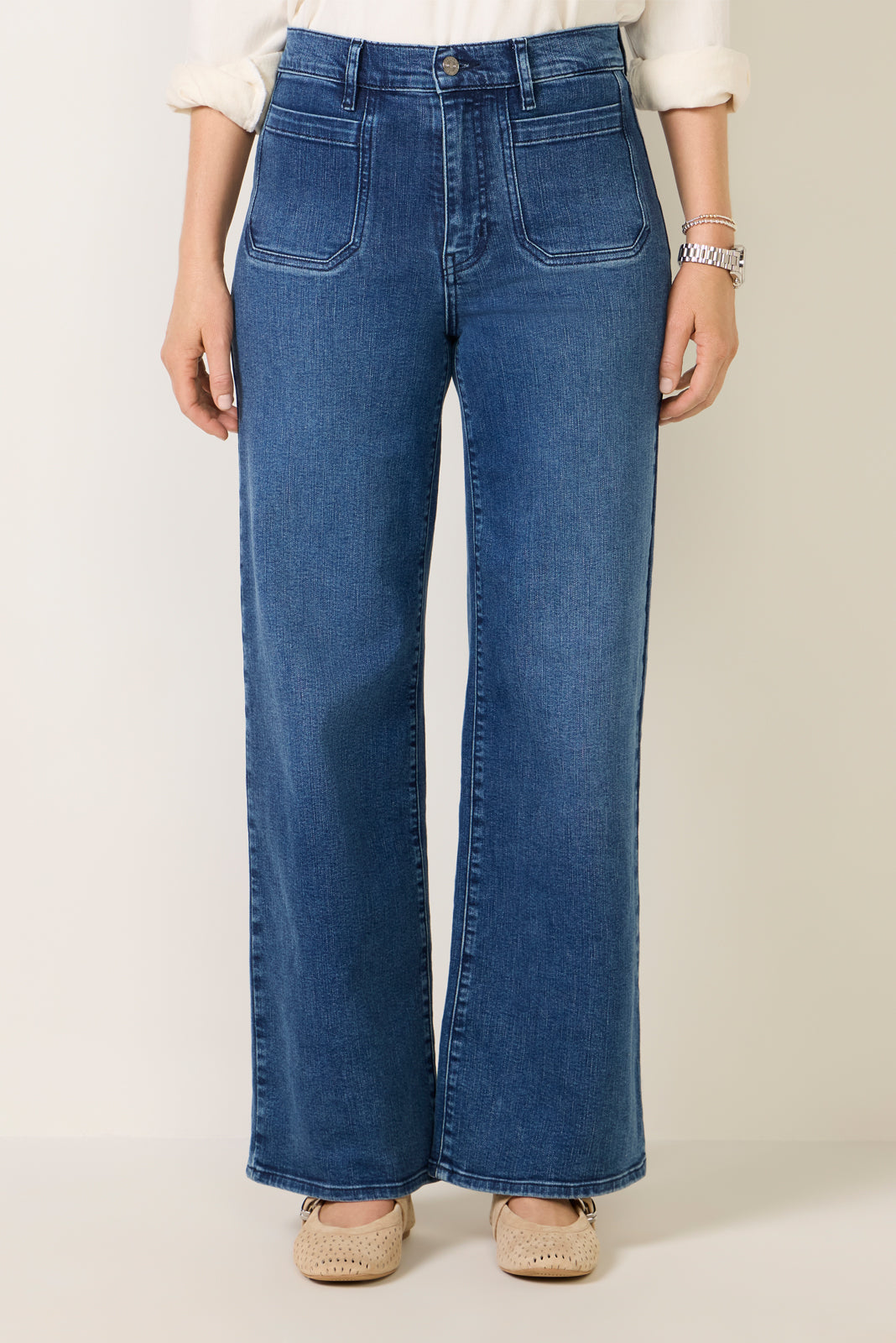 Women's Le Slim Palazzo Modernist Pocket Pants