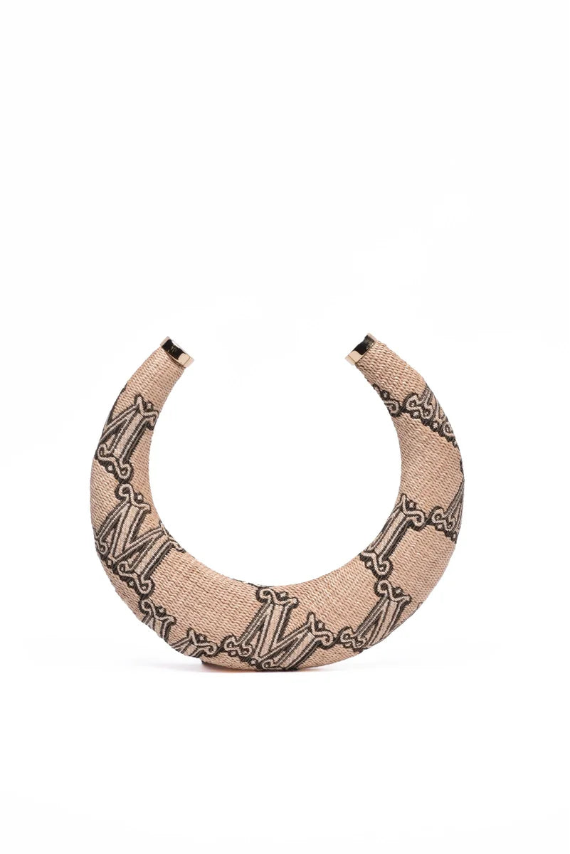 Raffia Necklace - Beige