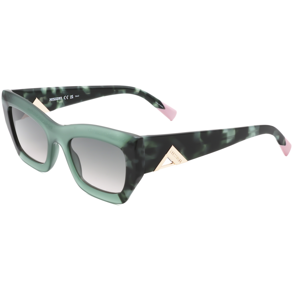 Missoni Women's 53 mm Green Sunglasses