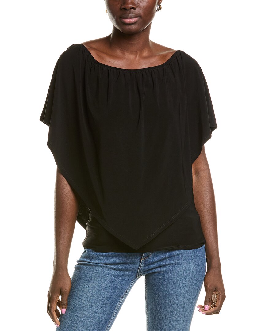 Joseph Ribkoff Off-The-Shoulder Overlay Top