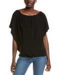 Joseph Ribkoff Off-The-Shoulder Overlay Top