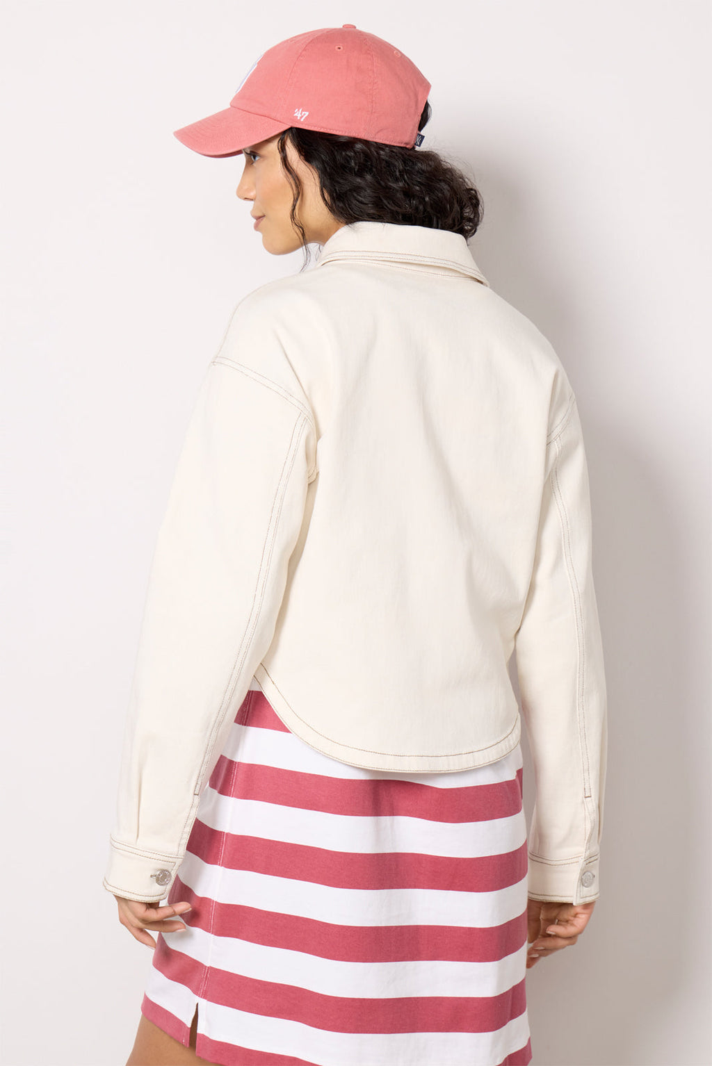 Women's All Day Cropped Twill Jacket