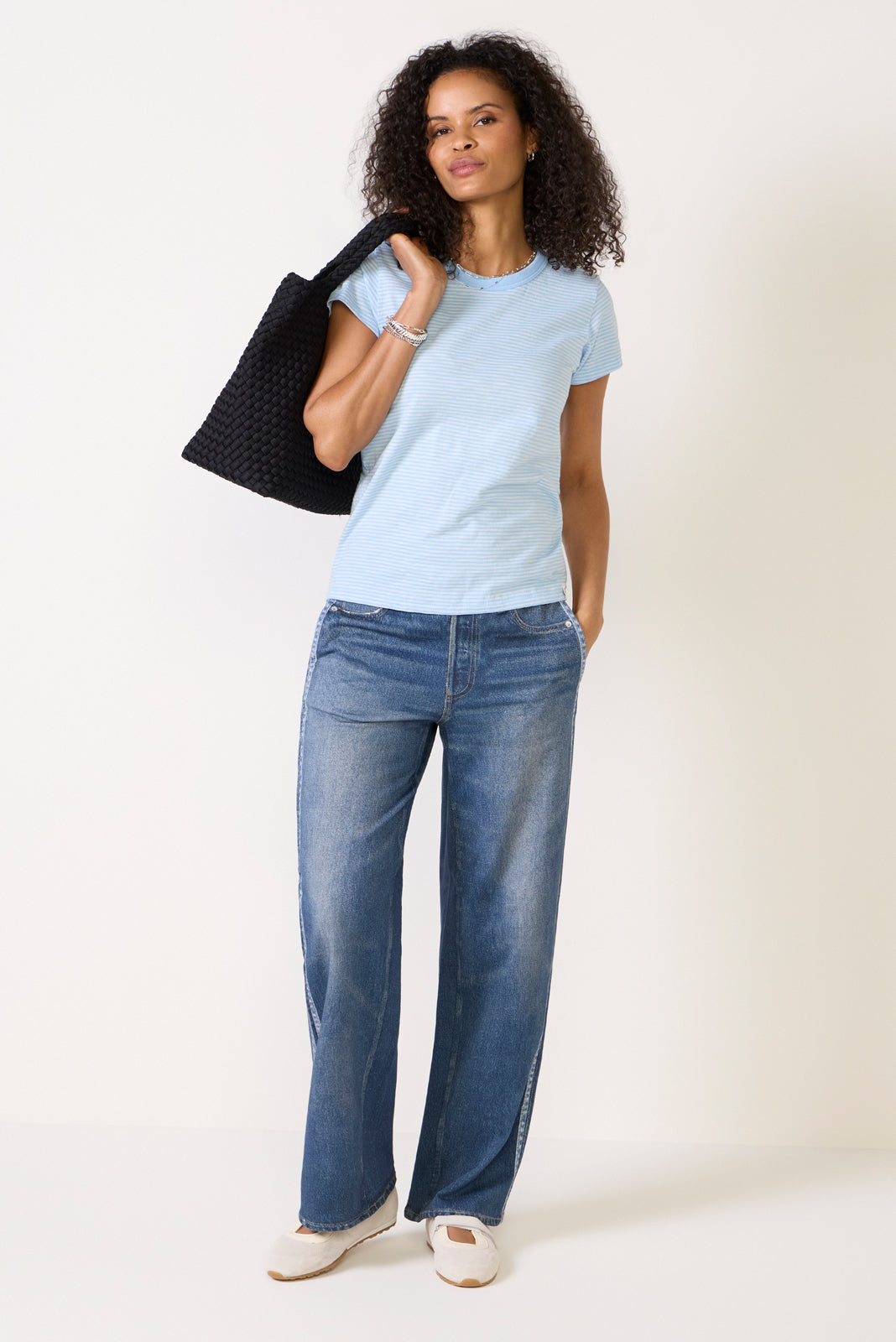 Women's The Slub Stripe T-Shirt