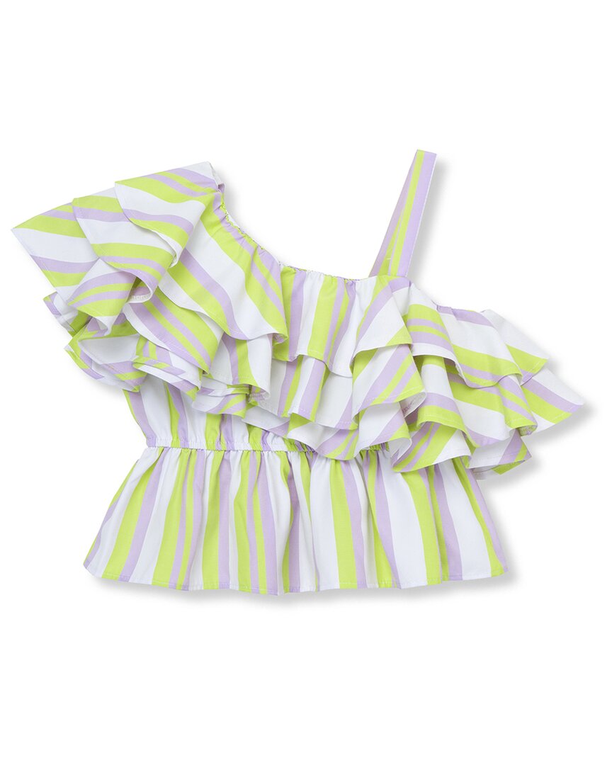 Habitual One Shoulder Tiered Top