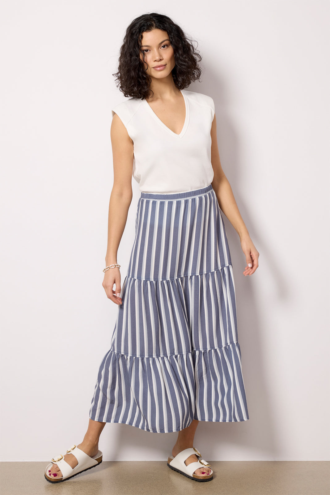 Women's Cali Stripe Skirt
