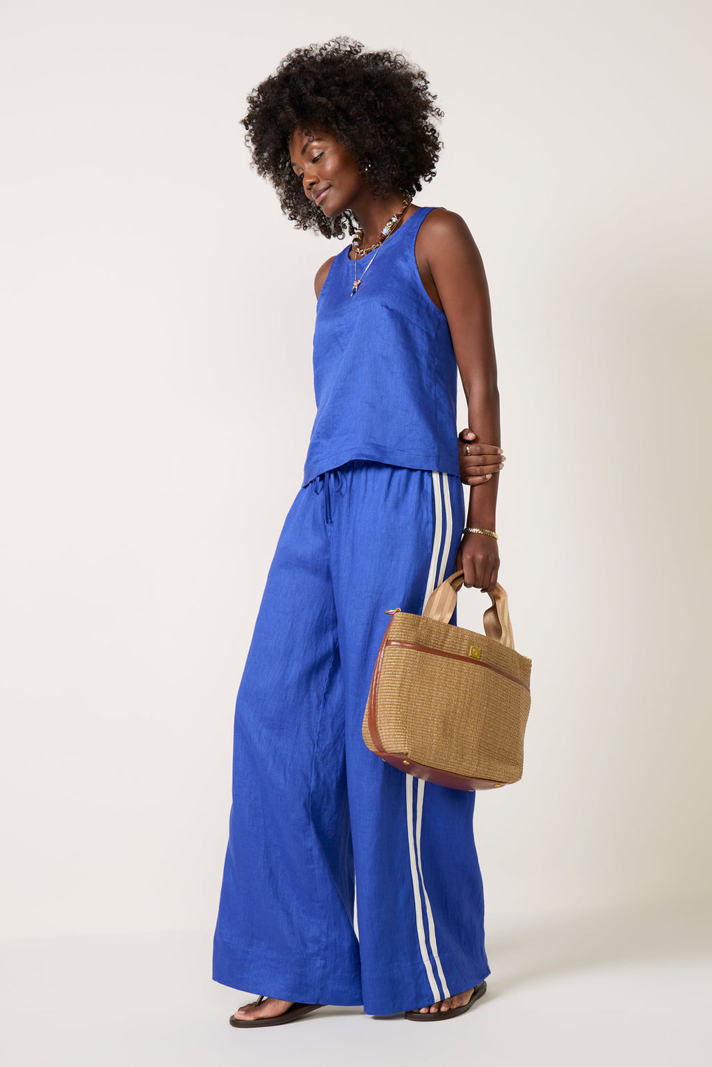 Women's Tessa Linen Shell Top