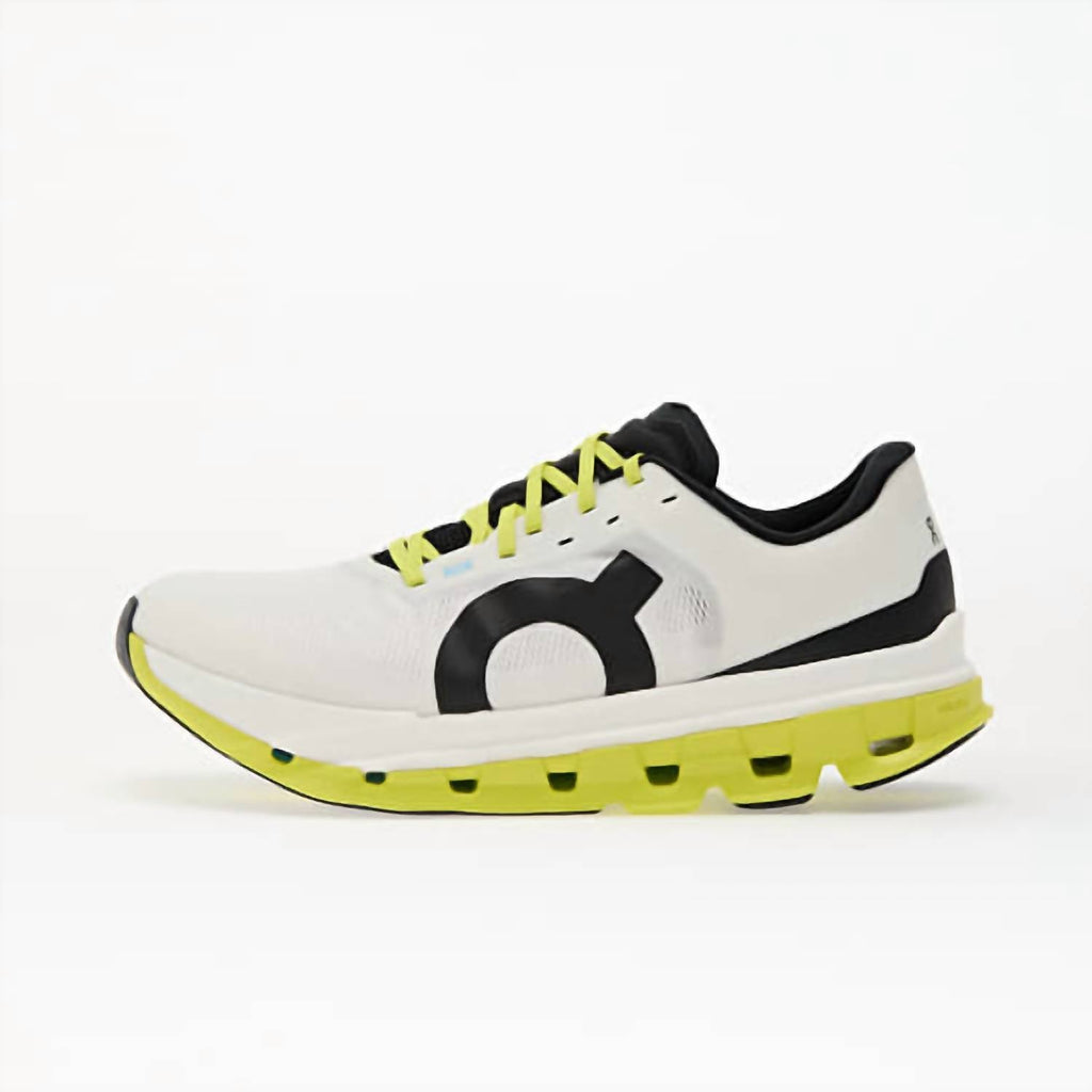 Men's Cloudflow 5 Running Shoes In White/lime