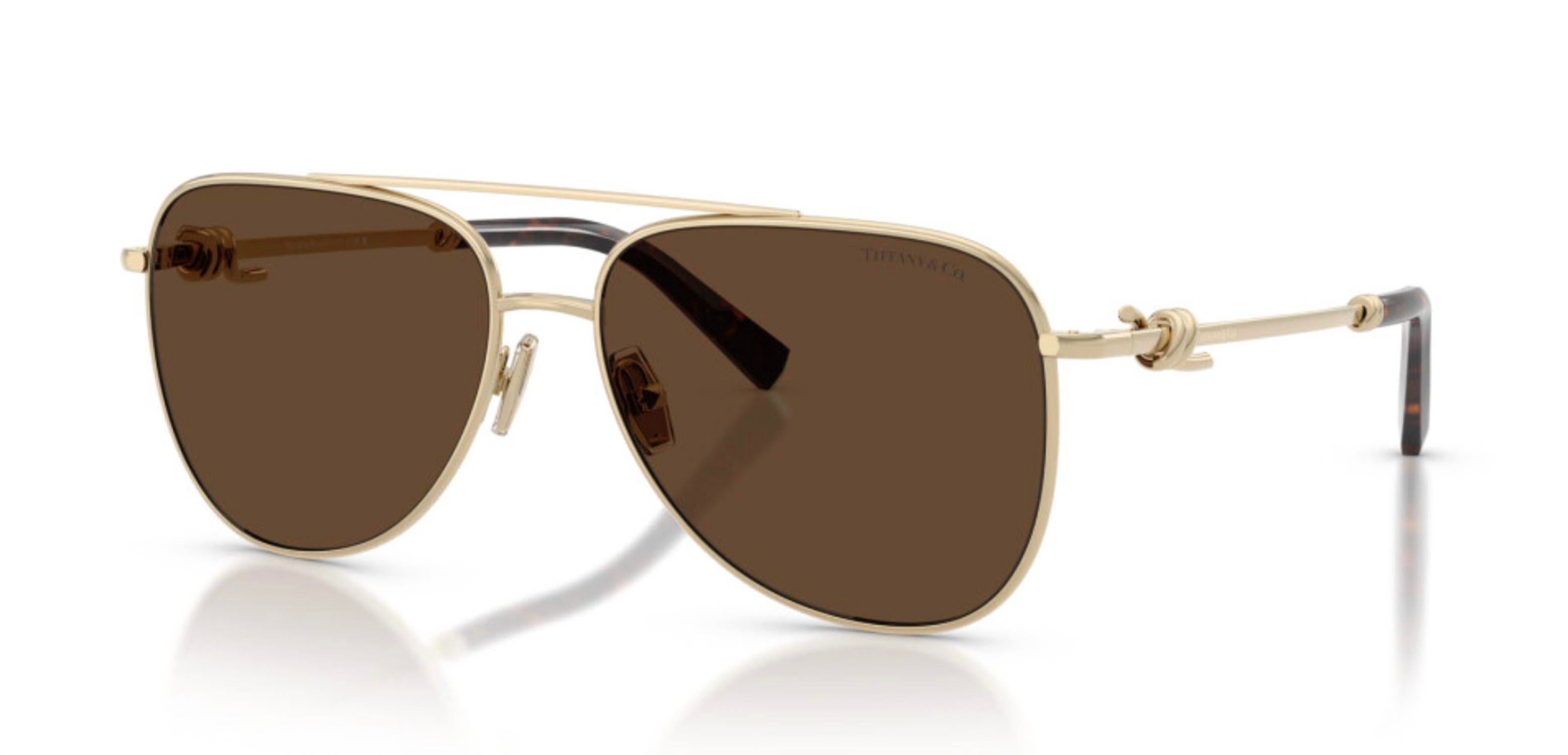 Unisex Tf 3116 Sunglasses In Gold/brown