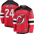 Men's New jersey Devils Colin Miller #24 Red Player Game jersey