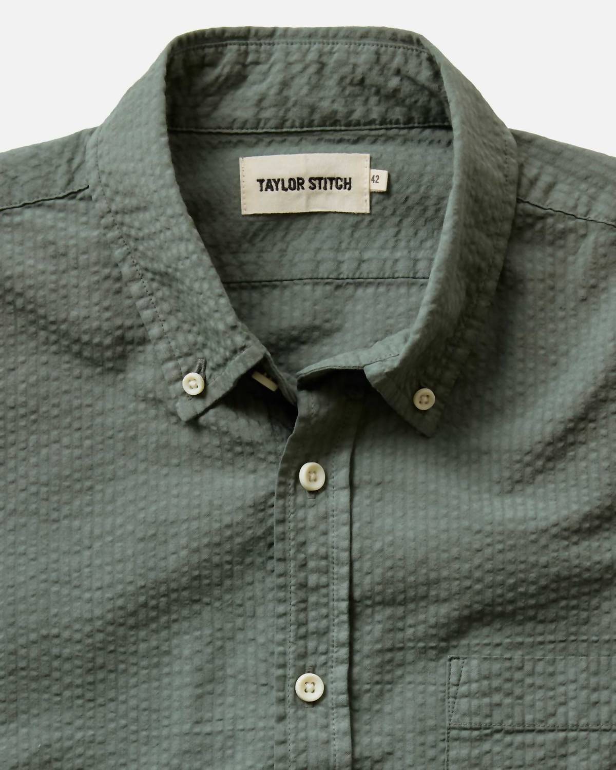 The Jack Shirt In Deep Sea Seersucker