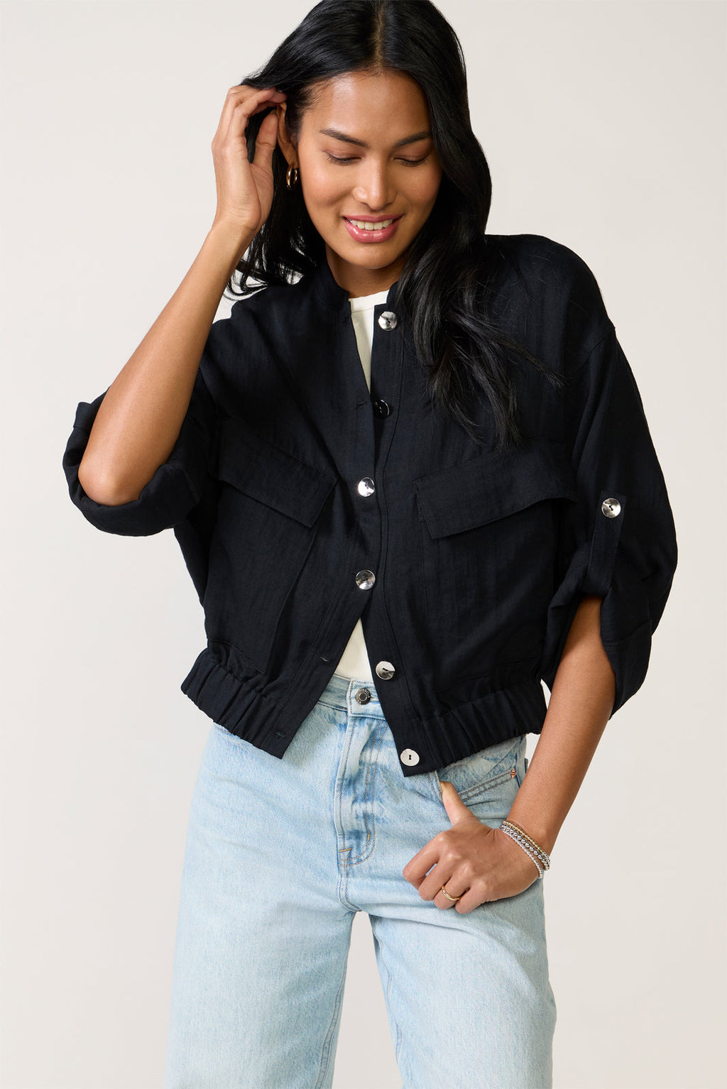 Women's Jessa Utility Bomber Jacket