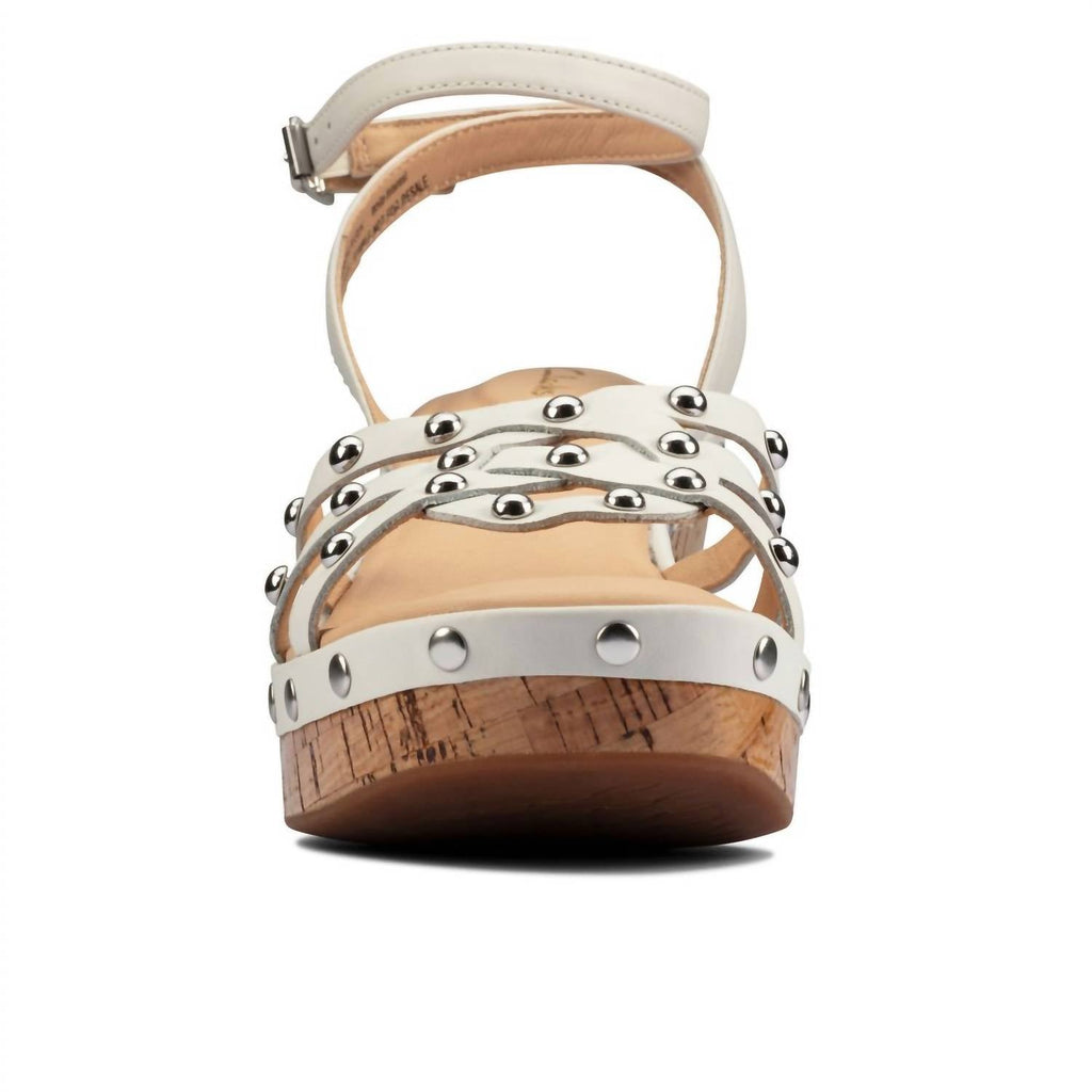 Women's Maritsa 70 Sun Heeled Sandal In White Interest