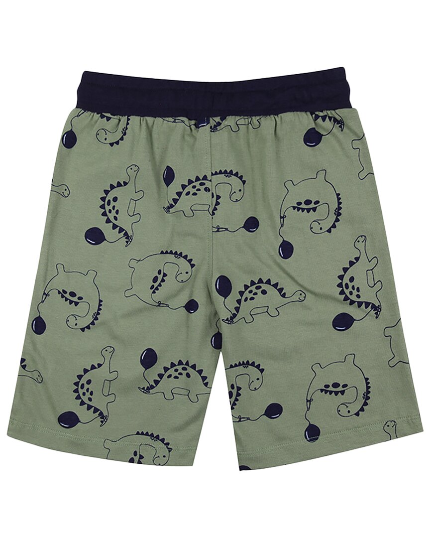 Lilly and Sid 2pk Dizzy Dino/Stripe Short