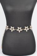 Celestial Glass Star Waist Chain