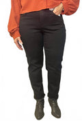 Ab Solution Slim Striaght Jeans In Black