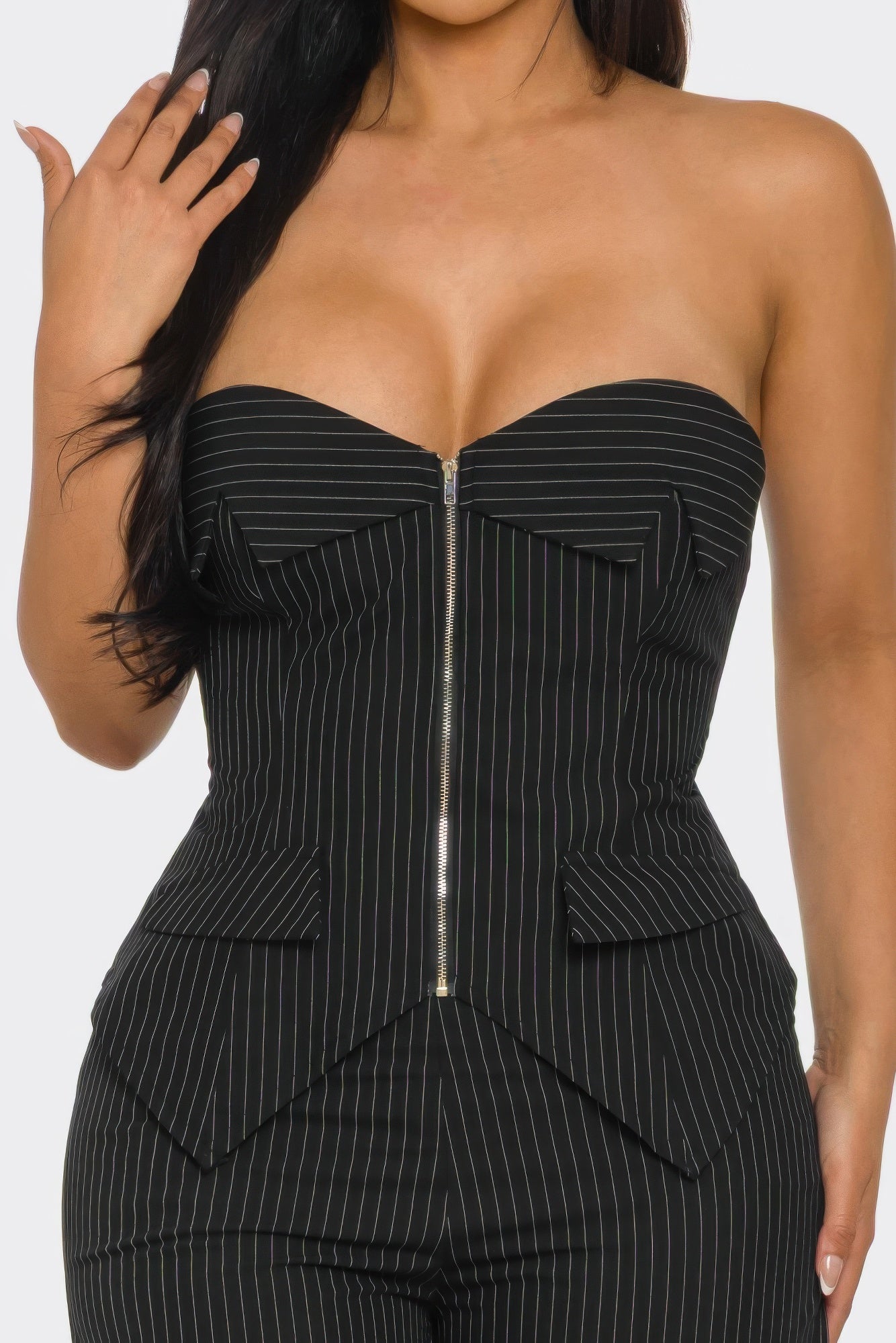 The Power Structure Pinstripe Set