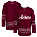 Men's Arizona Coyotes Garnet Alternate 2022/23 Primegreen Authentic Blank jersey
