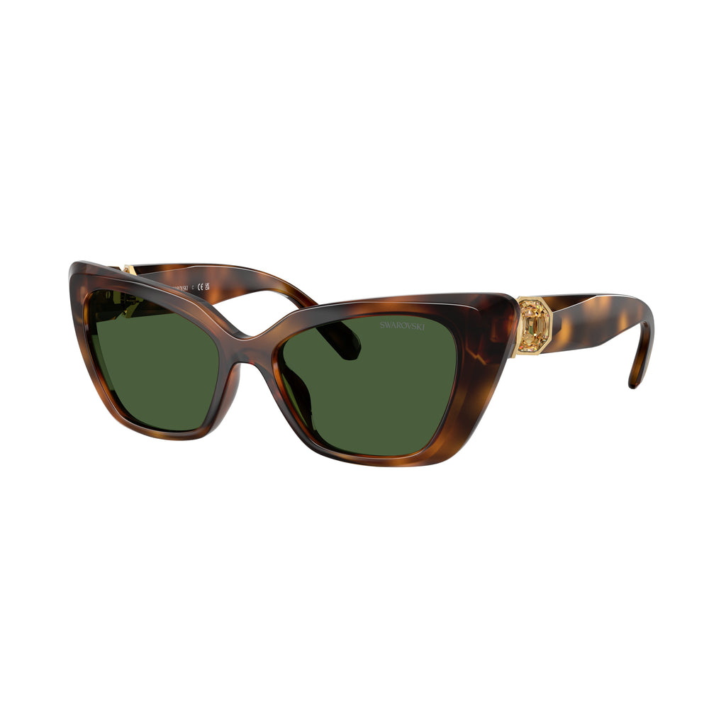 0Sk6047 Cat-Eye Sunglasses with Tortoiseshell Frame