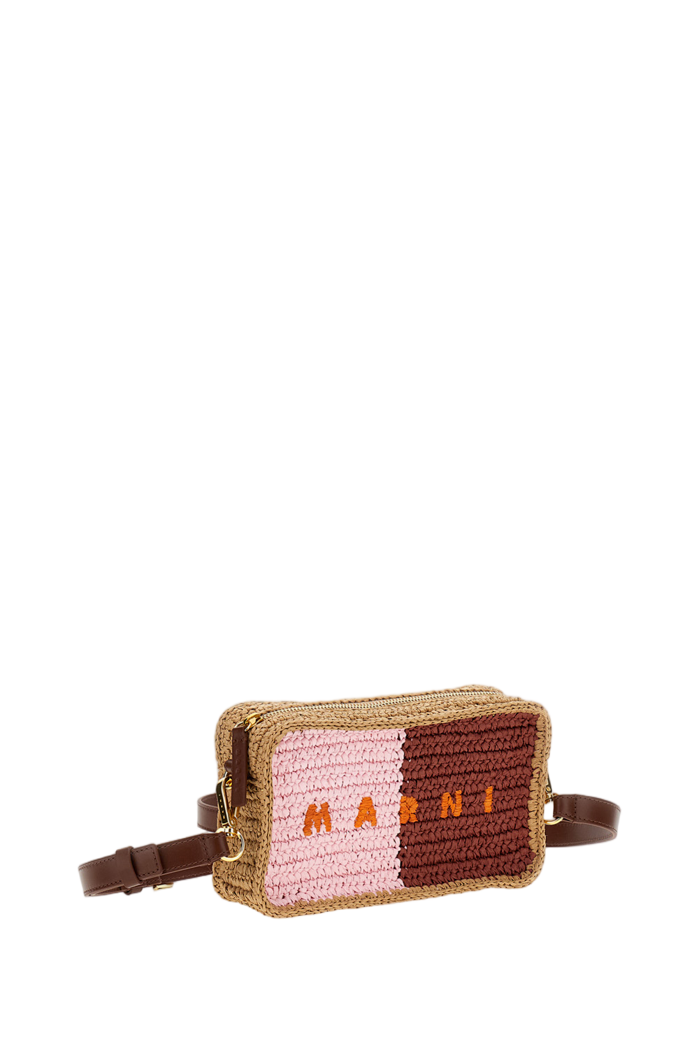 Pink Burgundy Seaside Camera Bag