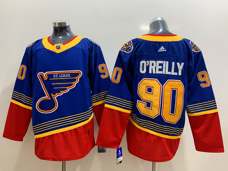 Men's St. Louis Blues Ryan O'Reilly #90 Blue Breakaway Player jersey
