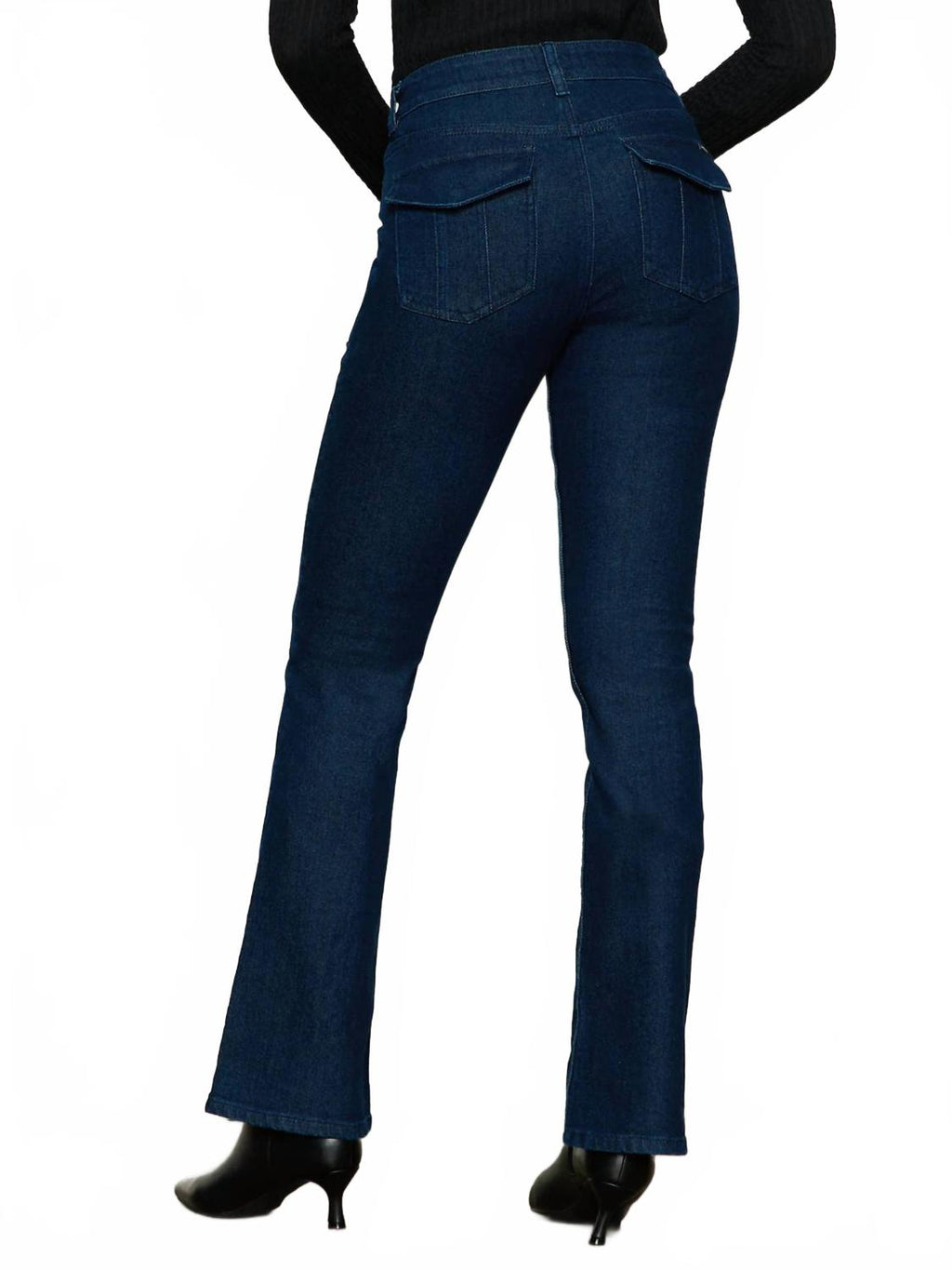 Hayden Bootcut Jeans In Plot Twist