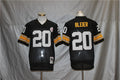 Men's Pittsburgh Steelers Rocky Bleier Mitchell & Ness Black Legacy Replica Jersey1