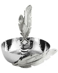 Michael Aram Feather Wine Coaster and Stopper Set
