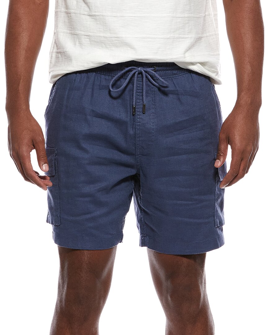 Onia Stretch Linen-Blend Cargo Short
