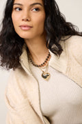 Women's Carina Heart Drop Necklace