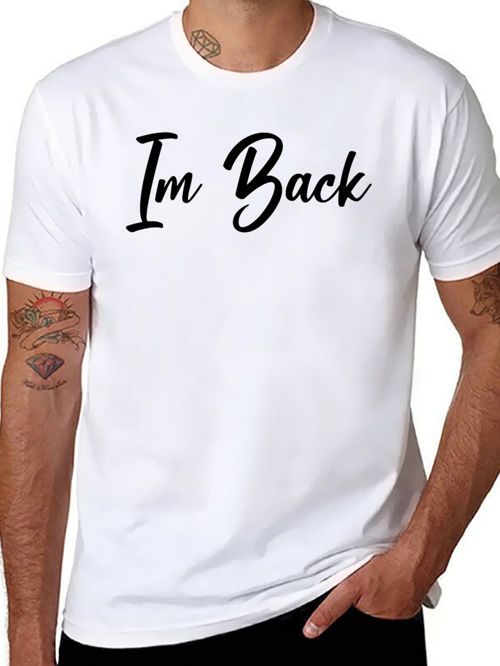 Im Back Graphic T-Shirt - Premium Cotton