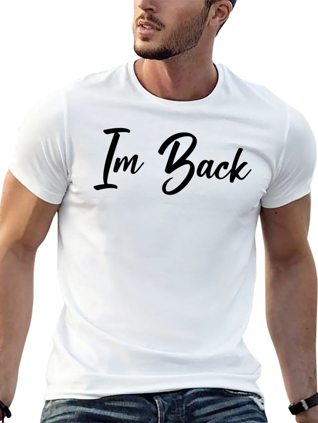 Im Back Graphic T-Shirt - Premium Cotton