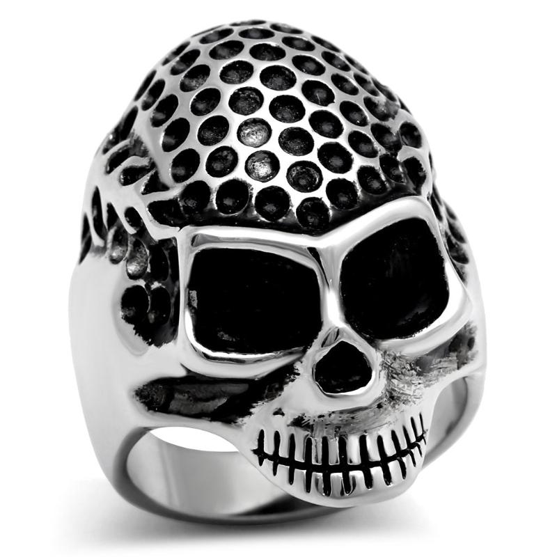 High polished (no plating) Stainless Steel Ring with No Stone