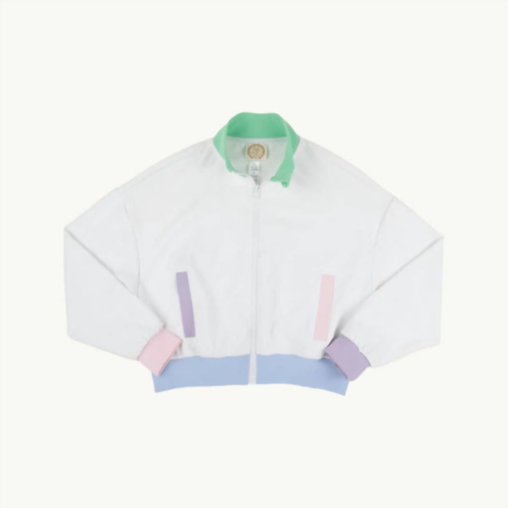 Prepletic Jules Jacket In Worth Avenue White