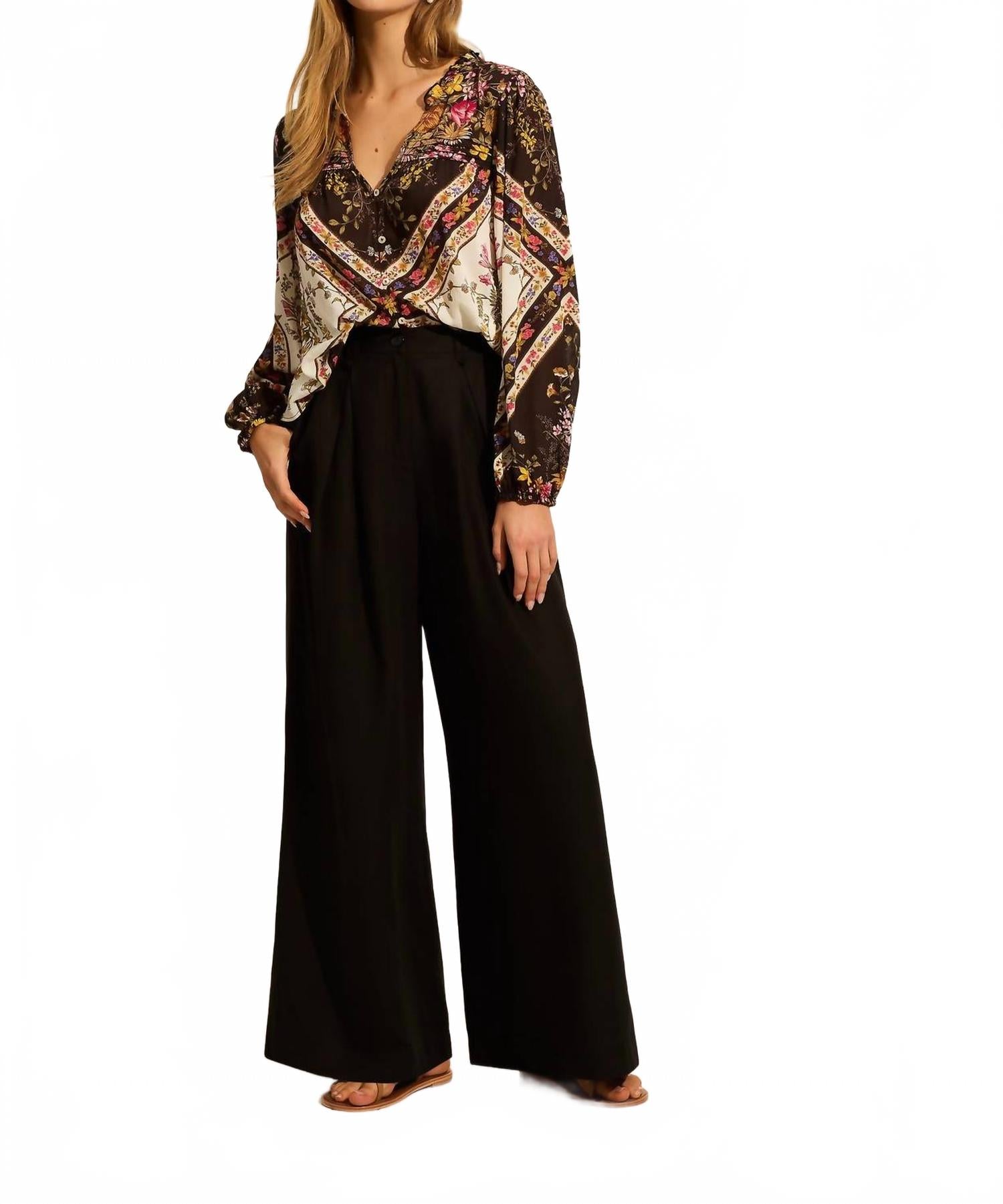 Rune Pant In Black