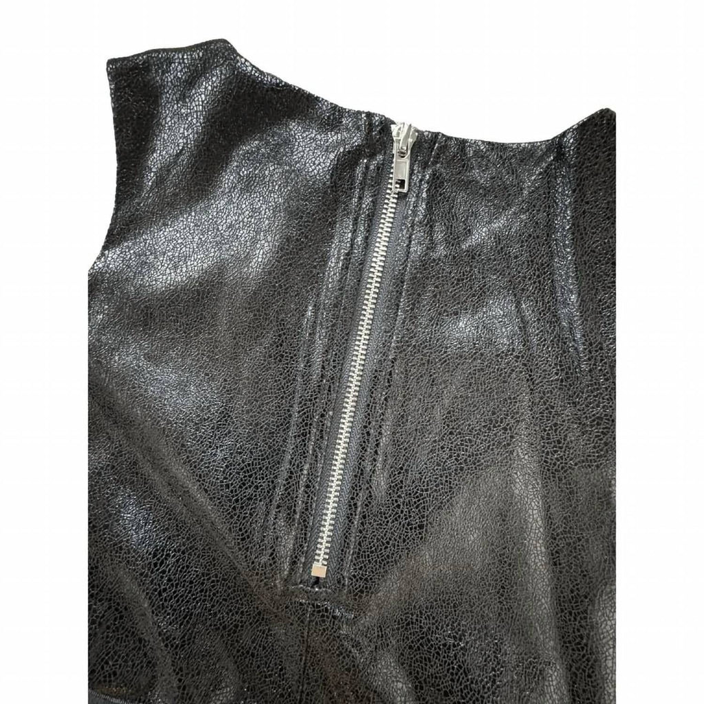 Cascade Dress In Black