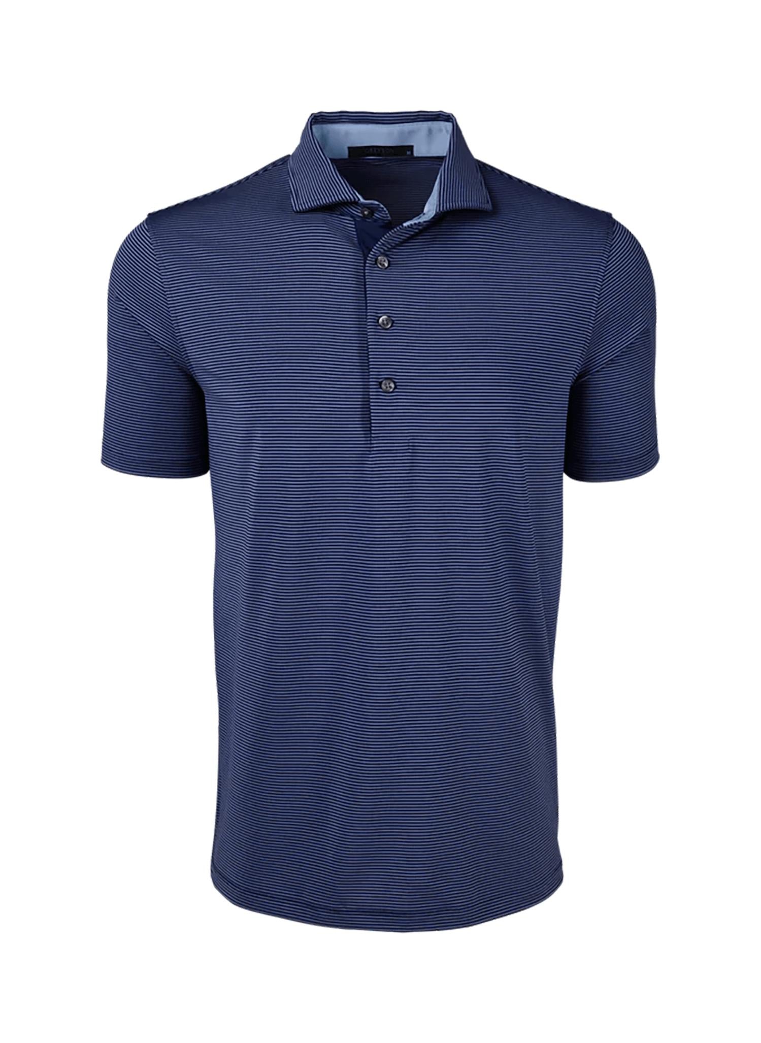 Men's Saranac Polo Shirt In Maltese Blue