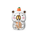 Capybara with Bubble Tea Charm