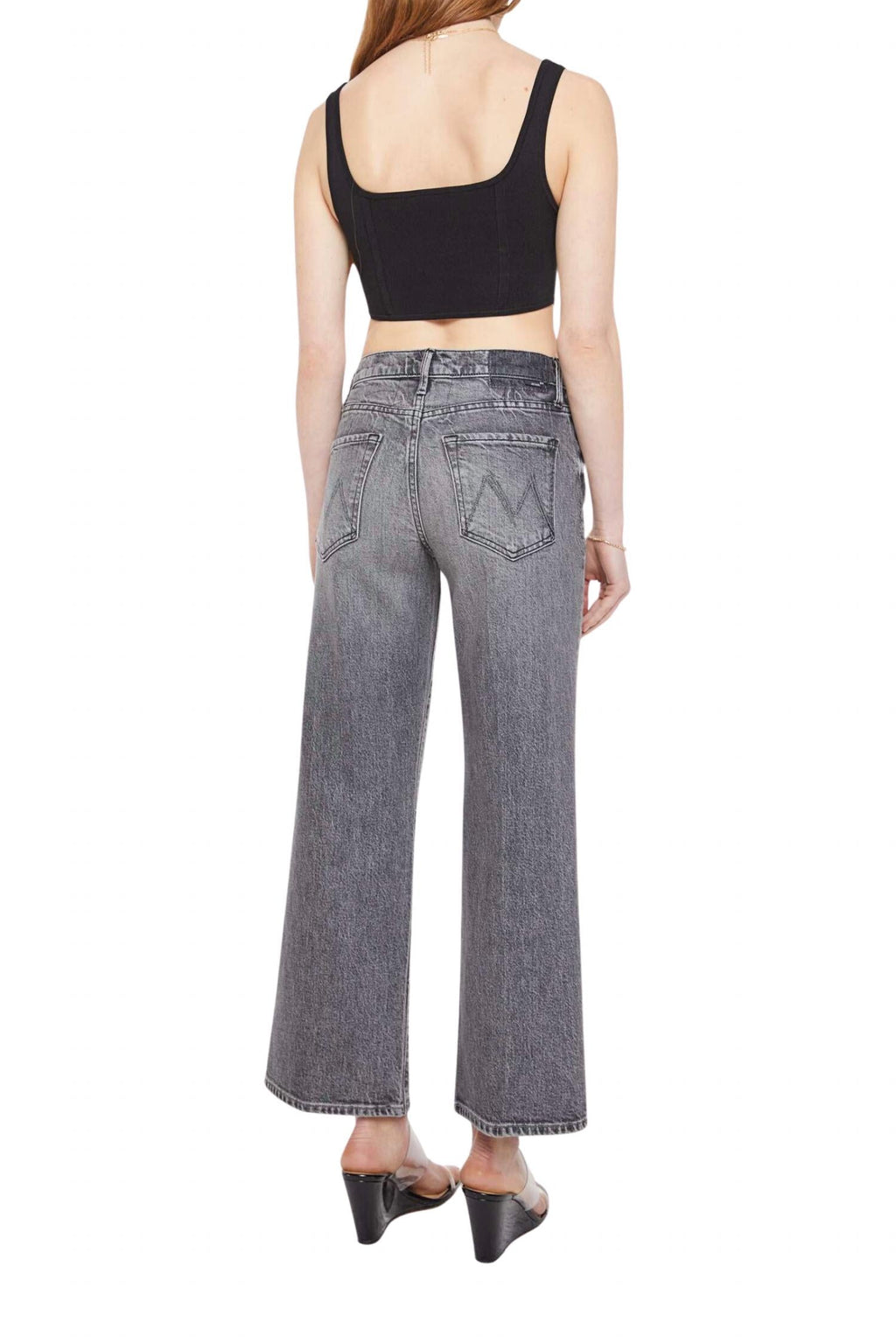 Mid Rise Maven Ankle Jeans In Magpie
