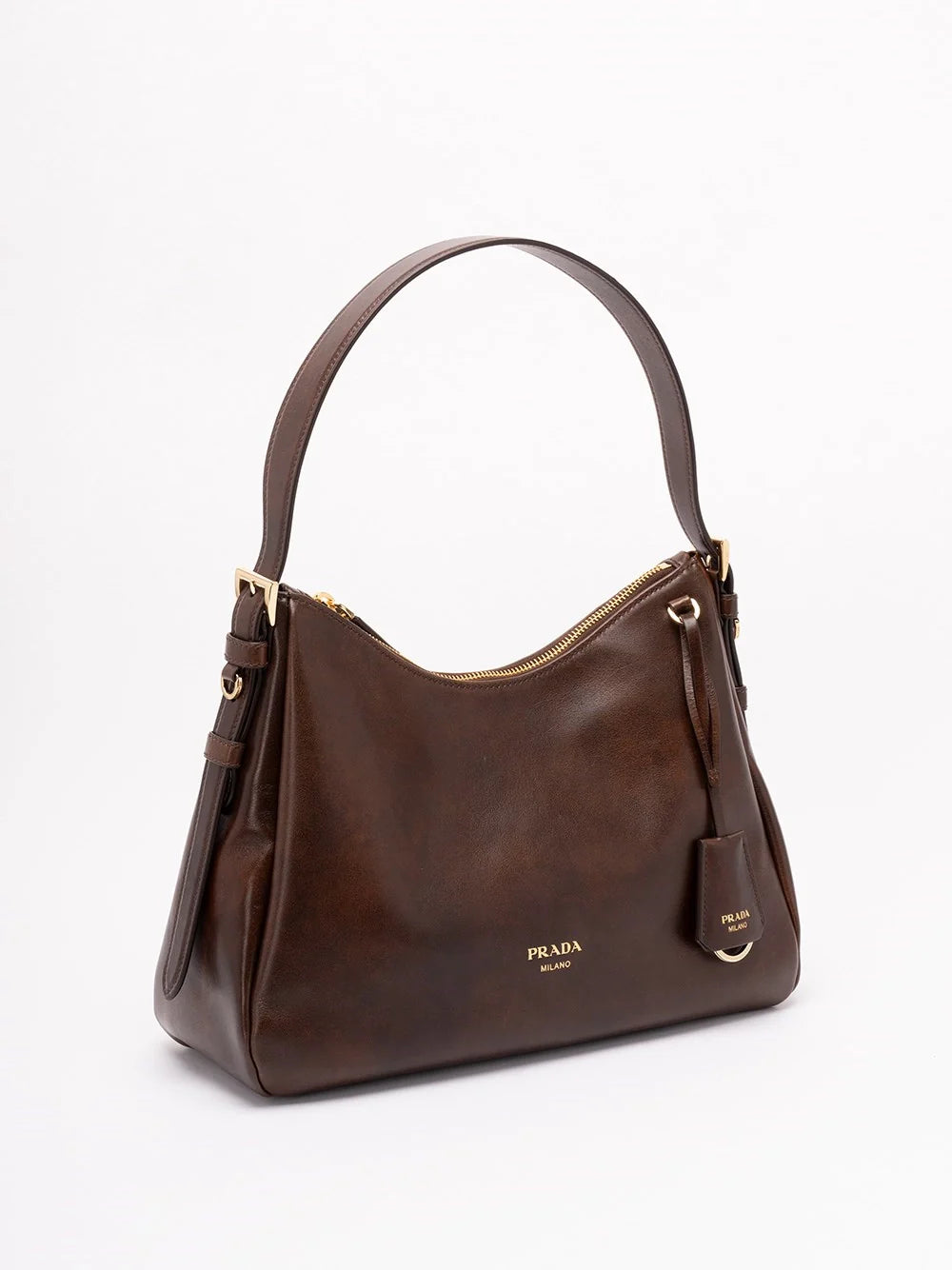 Prada Women Leather Shoulder Bag