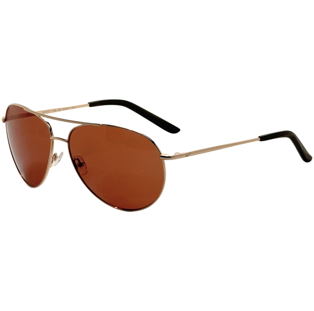 Nike Unisex 61 mm Gold Sunglasses