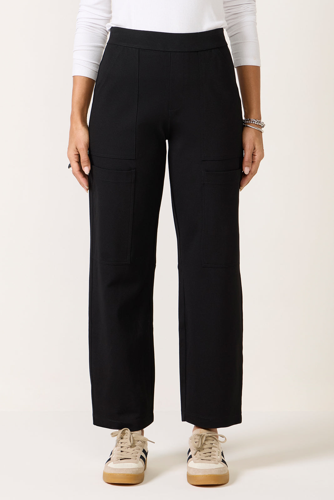 Women's Utility Ponte Barrel Pants